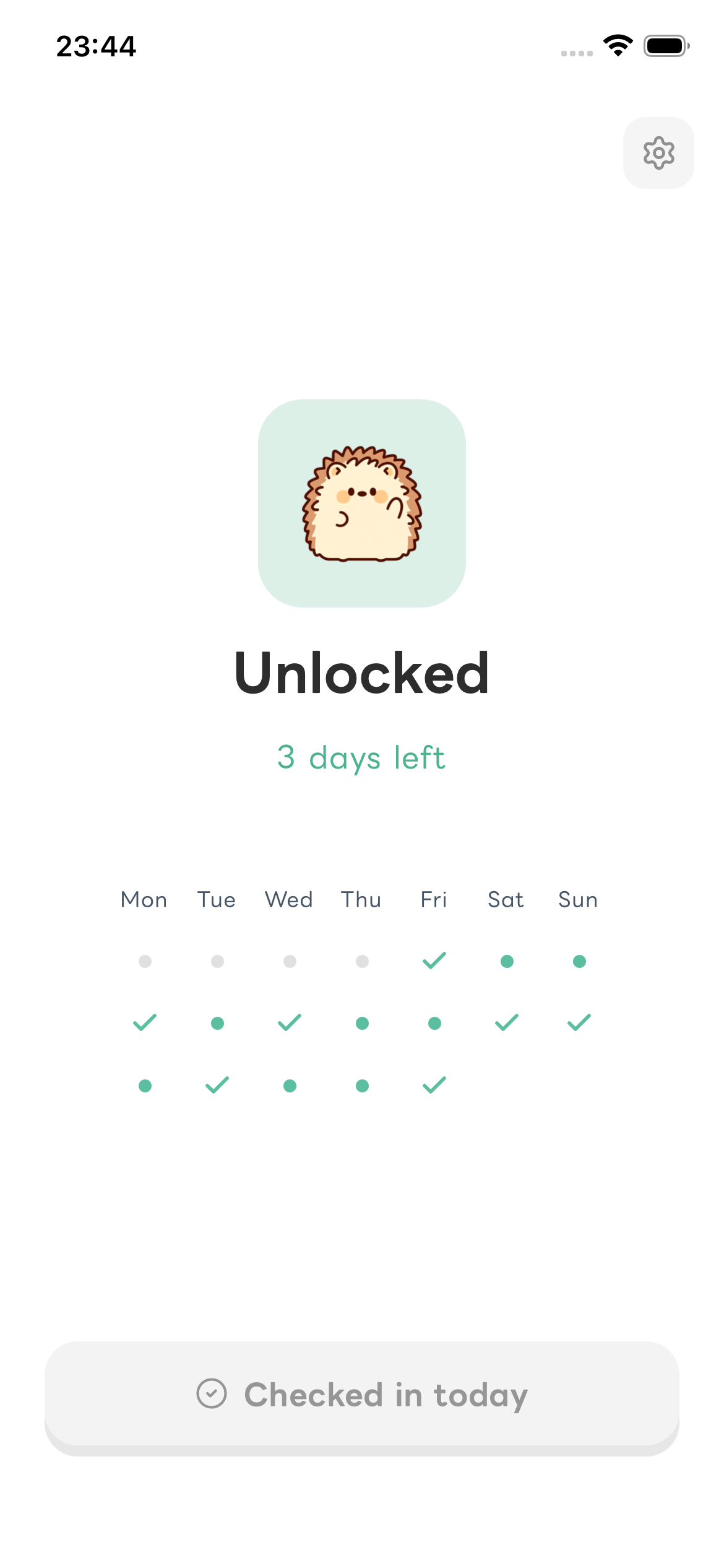 GymLock unlocked